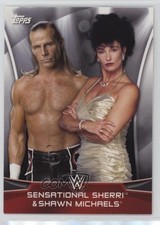 2016 Topps WWE Divas Revolution Power Couples Sherri Martel Shawn Michaels 1md