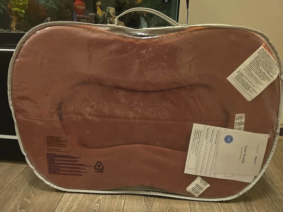 Tumbona para bebé Snuggle Me® Curve Lite - Pan de jengibre Foto 2 de 2