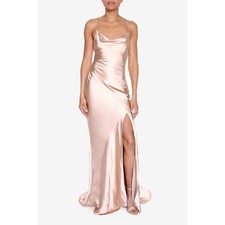 True Decadence Maxi Dress UK10 in Tan RRP £85