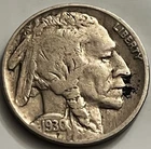 1930 Buffalo Nickel Good Detail Spot on Cheek As-Is BN1606
