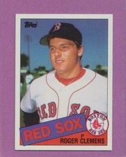 1985 Topps Roger Clemens #181 RC Red Sox Rookie ULTRA MINT DEAD CENTERED