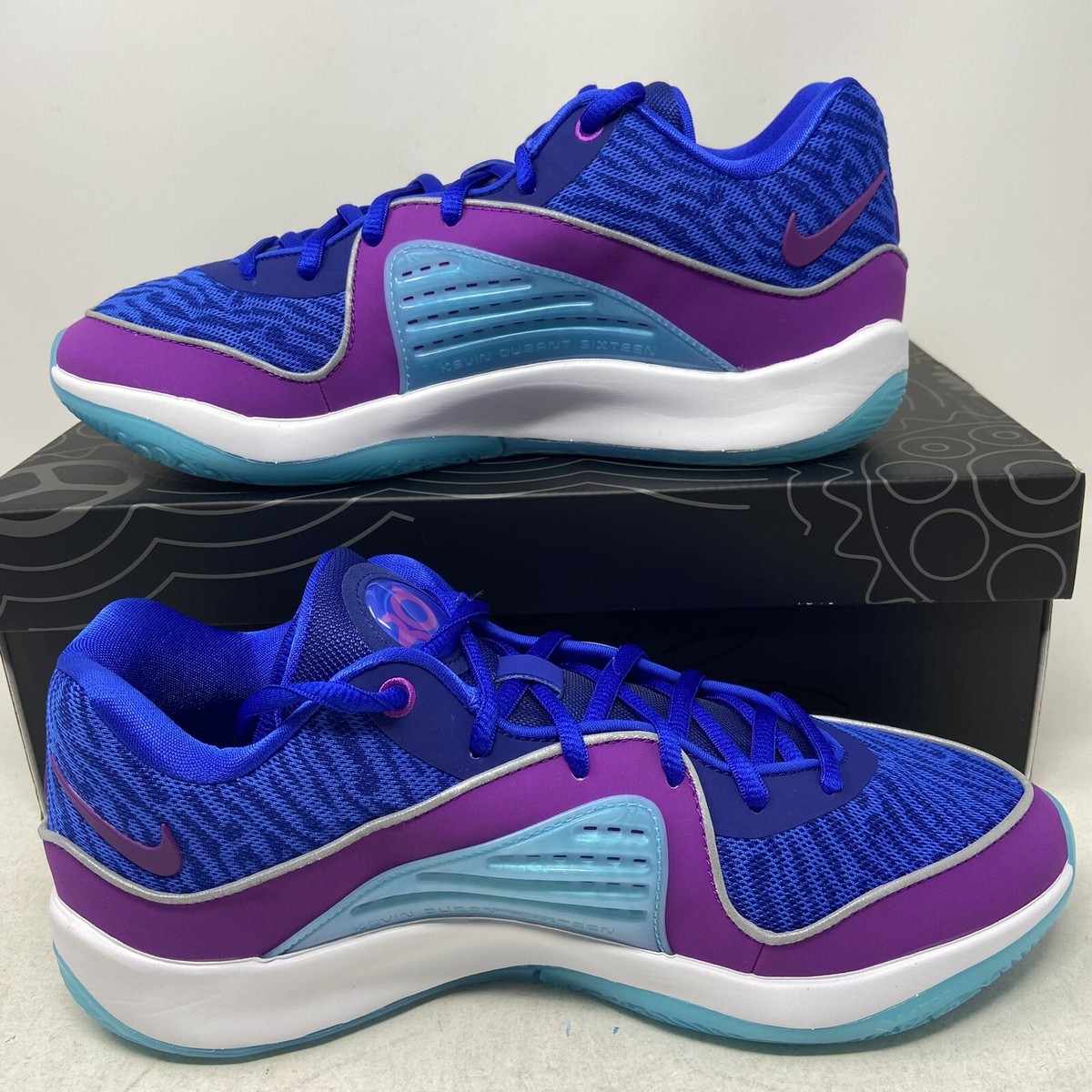 ⭐️ Nike KD 16 Deep Royal Blue Purple Men's 9 & 9.5 Basketball Shoes