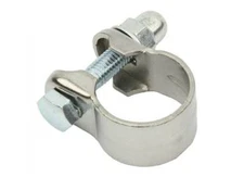 AltaLine Bicycle Steel Bike SEATPOST CLAMP Outer Diameter 28.6mm Chrome.