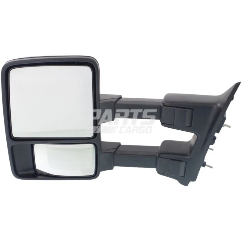 Juego de 2 espejos retrovisores de remolque plegables manuales para Ford F-250 Super Duty 2008-12 Foto 2 de 4