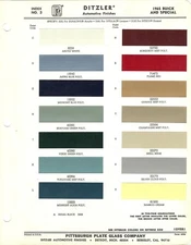 1965 BUICK ELECTRA 225 LESABRE RIVIERA WILDCAT SPECIAL SKYLARK PAINT CHIPS (PPG)