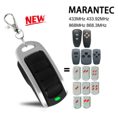 433mhz/868Mhz Electric Garage Remote Control For Marantec D302/304/313/312 Clone