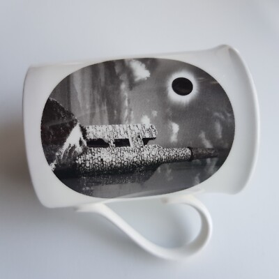 Astronomie Totale Sonnenfinsternis 1999 Cornwall Devon Englisch Keramik Kaffee Tee Becher