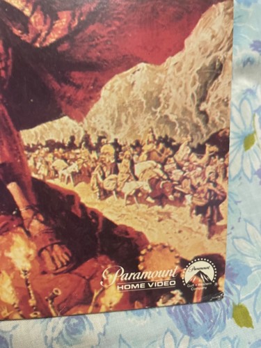 Stereo LASER DISC The Ten Commandments Extended Play paramount VideoDisc 1986 Ch - Picture 3 of 13