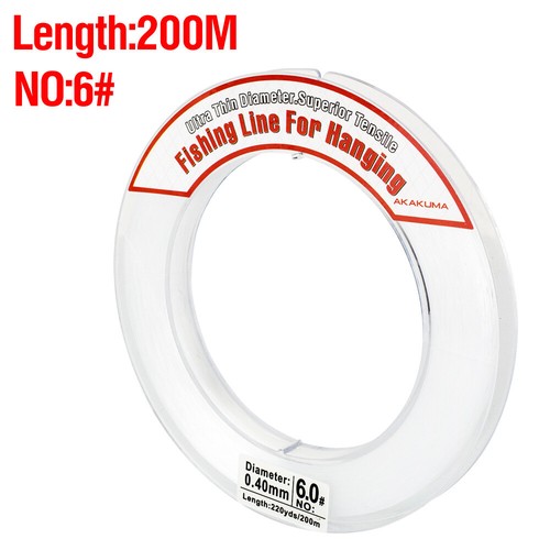 200m Super Strong Fishing Line Monofilament Nylon Fishing Line 9LB-35LB - Picture 27 of 30