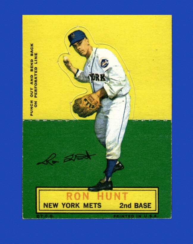 1964 Topps Stand Ups Set-Break # 35 Ron Hunt NR-MINT *GMCARDS*