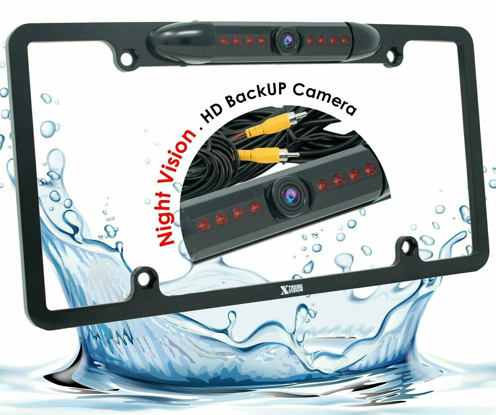 Audiotek AT-68BTN 6.2" Touch Screen Radio Mirror Link+ License Plate Rear Camera