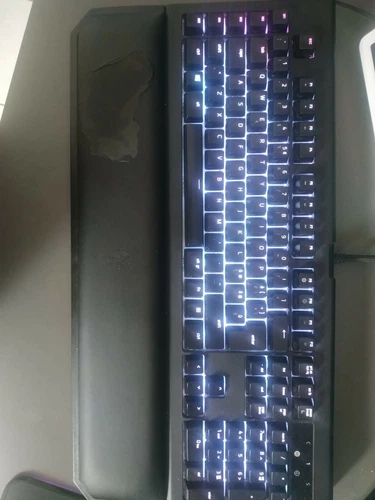 Razer blackwidow chroma v2, usata, nessun problema di switch/retroilluminazione.