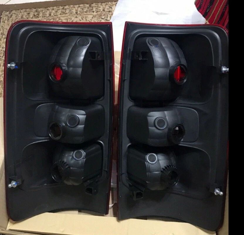 Par de lanternas traseiras carcaça S10 Colorado Duramax para Chevrolet Colorado 2012-2019 - Imagem 4 de 4