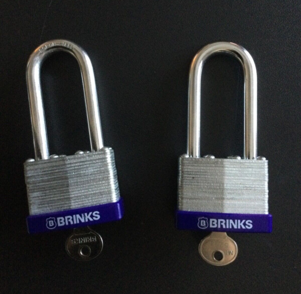 Brinks Padlock 50mm Lot of 2 with 1 key each Boron Steel CSB1 eBay