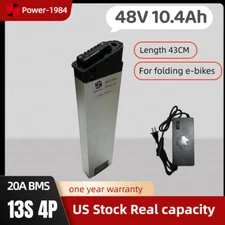 48V 10.4Ah Ebike Inner Lithium Battery li-ion For Samebike Electric Folding Bike