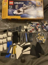 LEGO Creator Space Shuttle Explorer 2017 (31066) Building Kit NOT-COMPLETE? READ