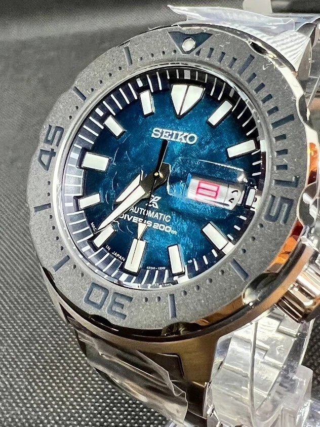 Seiko Prospex SBDY115 Save the Ocean Special Edition Diver Automatic Mens Watch