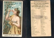 1889 N188 KIMBALL GODDESSES OF THE GREEK ROMANS 