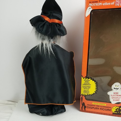 Motionette Witch Display Figure Telco Motion-ette Of Halloween Vintage - Picture 6 of 12