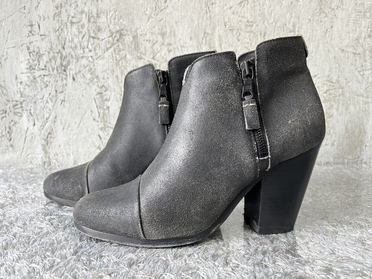 rag & bone Mason   Boot Gunmetal rag & bone lambskin leather mason chelsea boots... | Depop main image 4