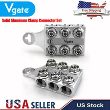 Vgate 12,8AWG up to 4/0(XL) AWG,Battery Terminals(M5 & M4)for SAE/DIN/EN Tapered