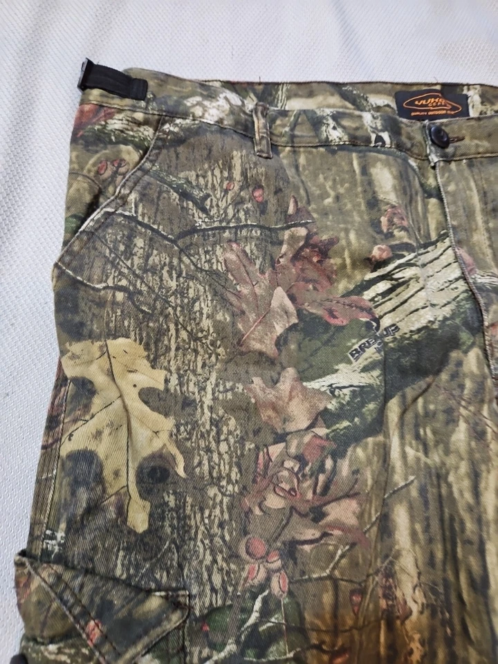PANTALONES YUKON GEAR PARA HOMBRE 2XL VERDE CAMUFLAJE ROMPER INFINITO CAZA AL AIRE LIBRE ACTIVO  Foto 3 de 4