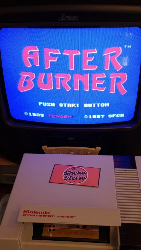 TENGEN After Burner Nintendo NES Cartridge - (USA /NTSC) - Image 4 of 4