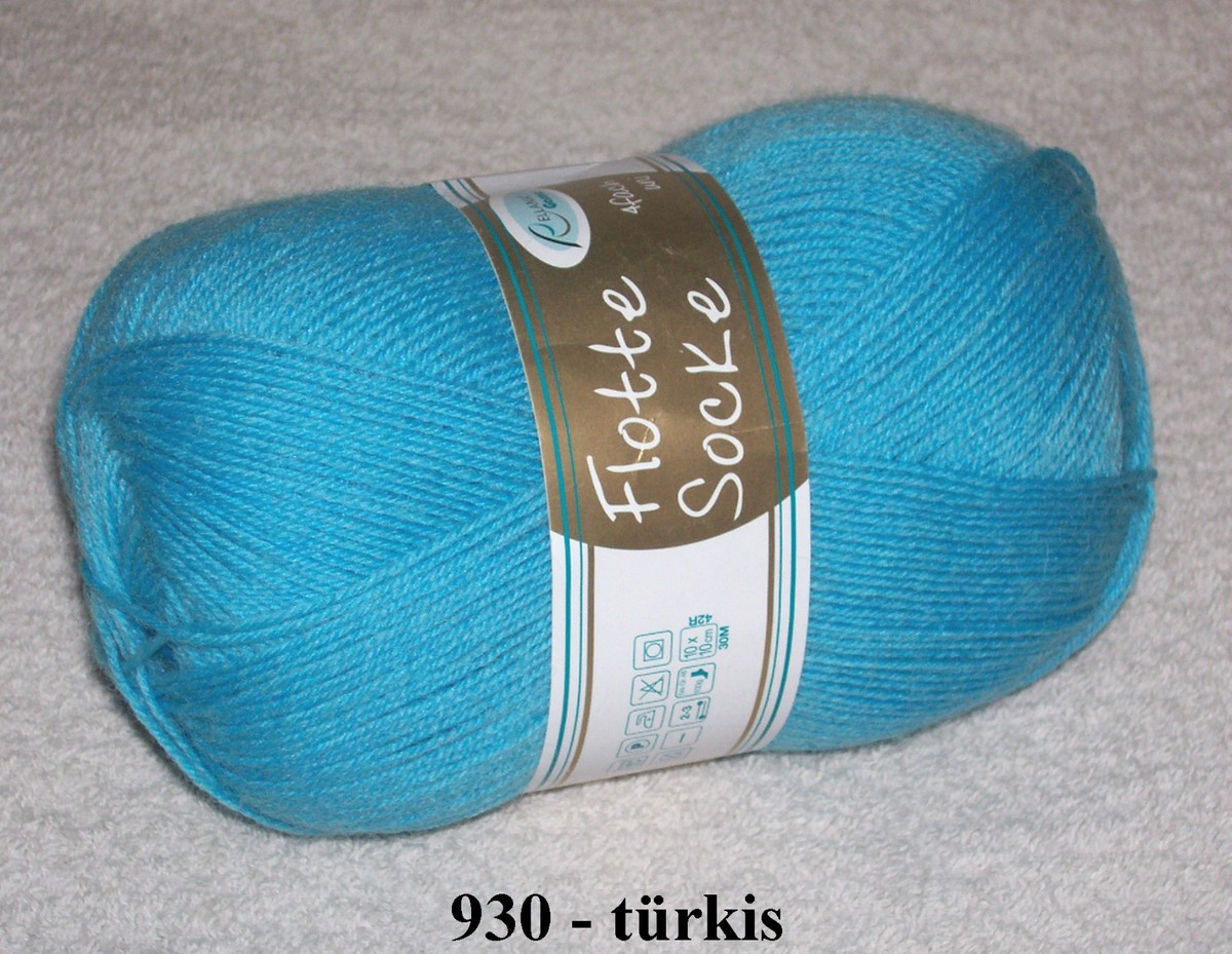 Rellana 3 X 100 G Calcetín Flota Colibrí 4 Hilos Calcetín Lana 14 Colores