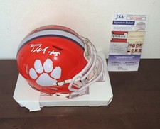 Dj Uiagalelei Signed Autographed Mini Helmet Clemson Tigers JSA N1