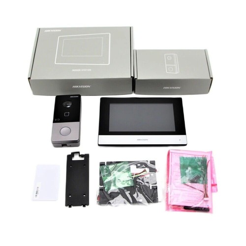 Hikvision IP Video Intercom Kit DS-KIS603-P DS-KV6113-WPE1 DS-KH6320-WTE1 PSU - Picture 2 of 8