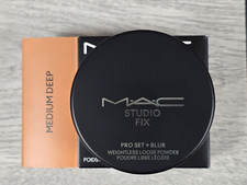 MAC Studio Fix Prime + Blur Loose Powder | Medium Deep | 6.5g | NIB
