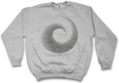 HYPNO CIRCLE II PULLOVER SWEATSHIRT Labyrinth Mystic Hypnotic Esoterik Spiral