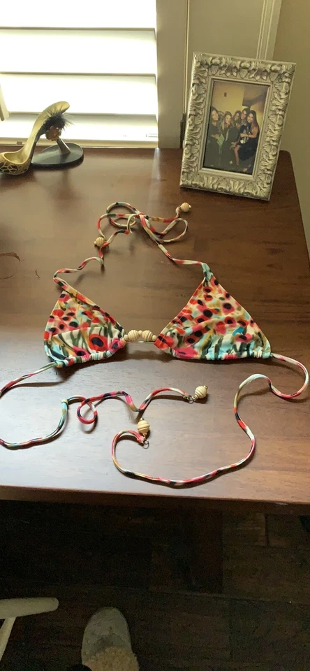 Top de bikini con estampado floral Milly Cabana 'Barbados' Foto 4 de 4