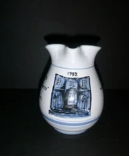 Vintage Italian Pottery S.C.O. Pitcher Ristorante Arco di S. Calisto Rome Italy
