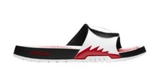Jordan Hydro 5 Retro Slide Sandals 'White Fire Red' 555501-101