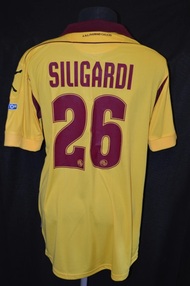 Maillot Livorno Galante – Match Worn 2007/2008 – Legea – Taille Inconnue