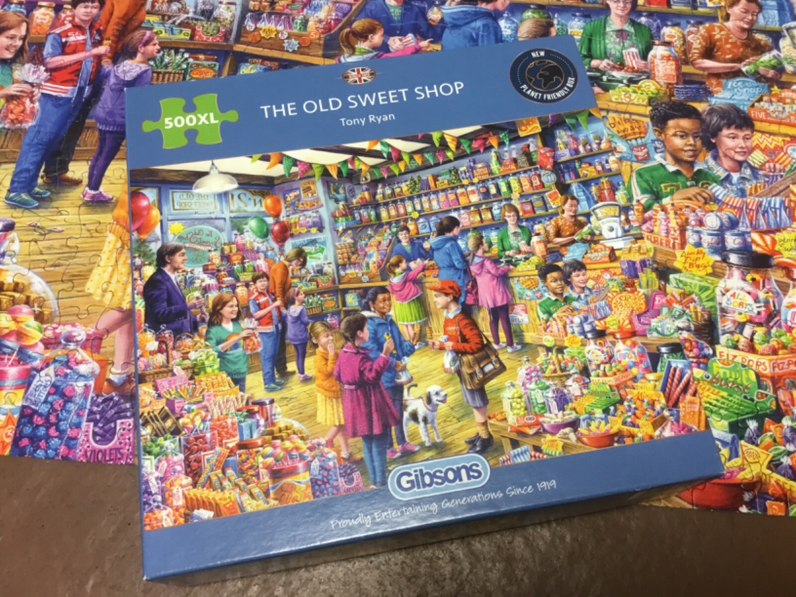 BUNDLE OF 3 JIGSAWS GIBSONS 500 XL,BITS & PIECES & GIN ALL COMPLETE