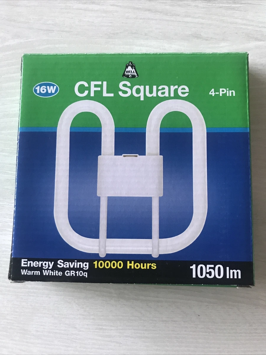 Cfl square 4 pin outlet