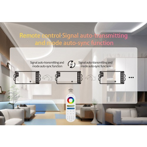 Wifi Bluetooth Smart LED Controller For RGB RGBW RGBCCT White COB Strip Light - Picture 7 of 16