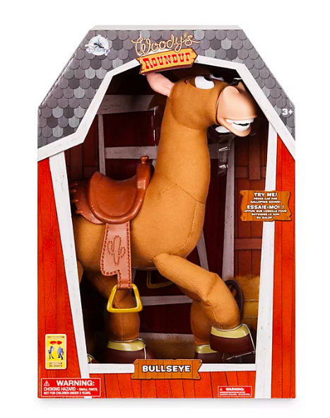 Disney Store original, Bullseye Interactive Talking Action Figure