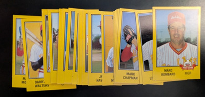 1989 Grand Slam El Paso Diablos - You Pick 1 - Milwauke Brewers AA - $1 shipping