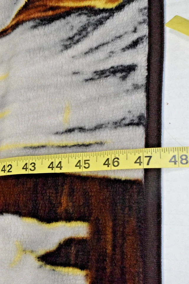 Manta Vintage Años 90 Belén NorthWest Co Luz Brillante Peluche 47.5 X 59 pulgadas Foto 4 de 4