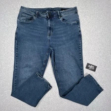 The Perfect Jean NYC Jeans Mens 38 x 30 (38 x 29) Blue Stretch Athletic Fit