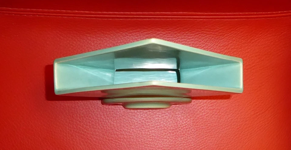 !!!! ART DECO BÜCKEBURG SCHÖNER SERVIETTENSTÄNDER SPRITZDEKOR KERAMIK !!!! - Bild 2 von 3