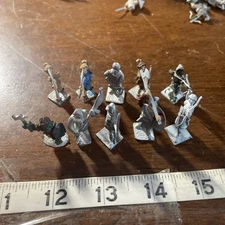 Metal Miniatures Loose Figures D&D Lot Of 10 Citadel Collection Heritage&Mythril