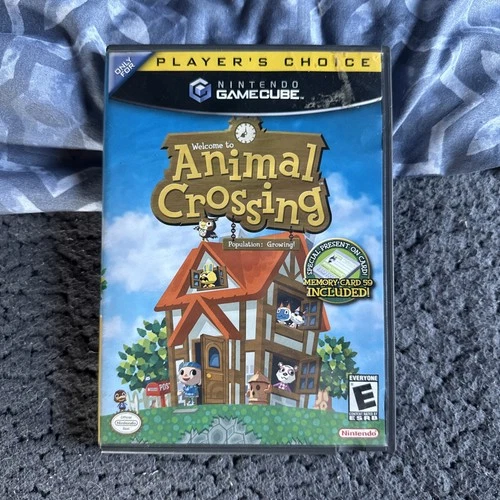 Animal Crossing (Nintendo GameCube, 2002) No Manual or Memory Card (READ Crack)