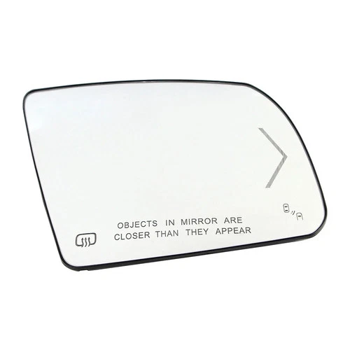 Side Mirror Glass For TOYOTA TUNDRA 2014-2017 w/ BSM Heated Passenger RIGHT Side