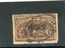 United States 1893 Scott# 234 Canceled (S7)