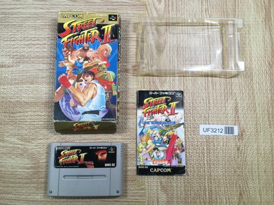 UF3212 Street Fighter II 2 BOXED SNES Super Famicom Japan