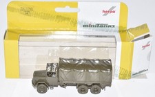 Herpa MiniTanks 740432 LKW 6x6 7to Magirus Jupiter Bw, NEU & OVP 246